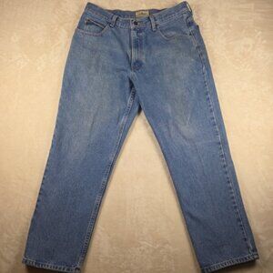 L.L.Bean Natural Fit Jeans Men’s 34x29 Blue Denim